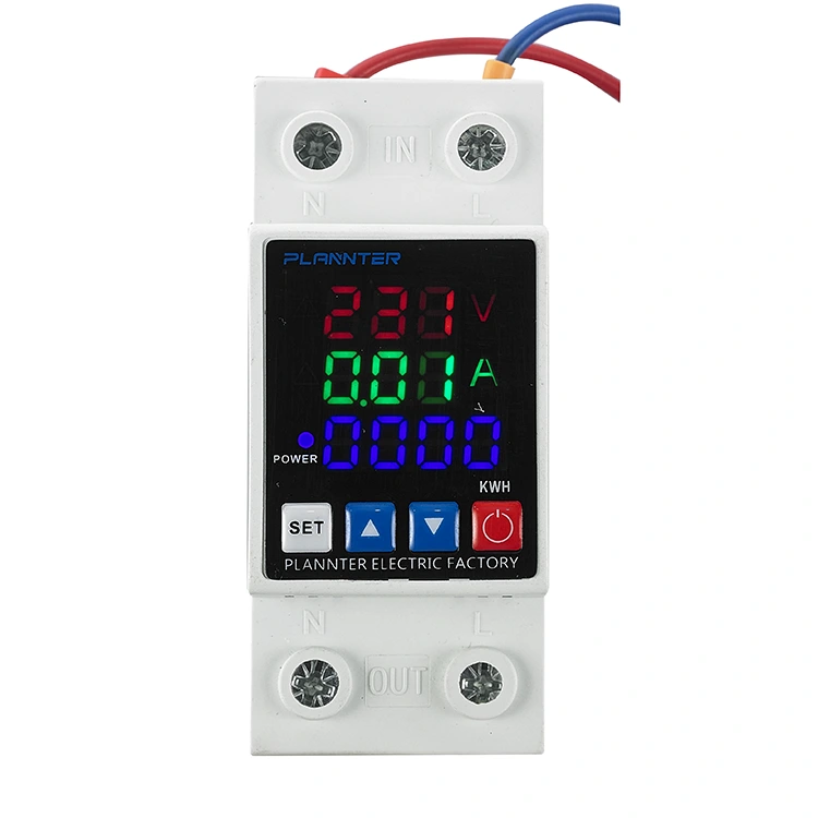 Pelindung Voltan Lebih Paparan 3IN1