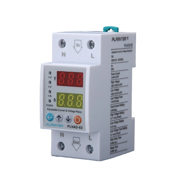 63A Pelindung Arus Voltan Boleh Laras